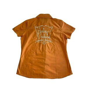 Harley Davidson Ladies Button Down Short Size Medium